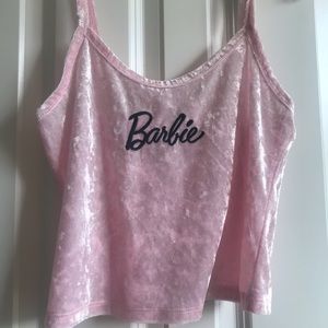 Light Pink Barbie Crop Top
